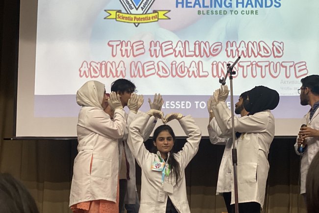 The KRSU «Patho Defenders» team won the interuniversity student Olympiad in pathological physiology